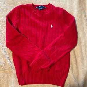 Ralph Lauren Sport braided sweater.